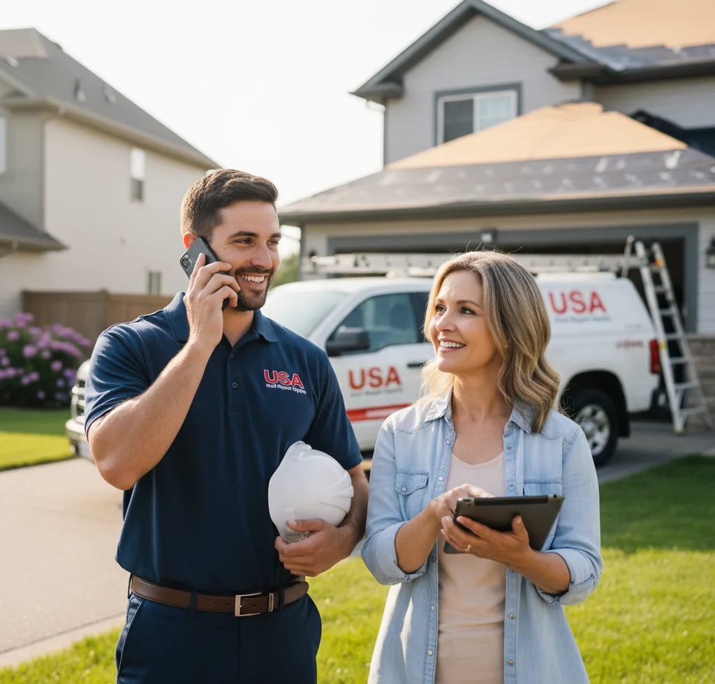 USA Roof Repair Experts customer support in Ohio
